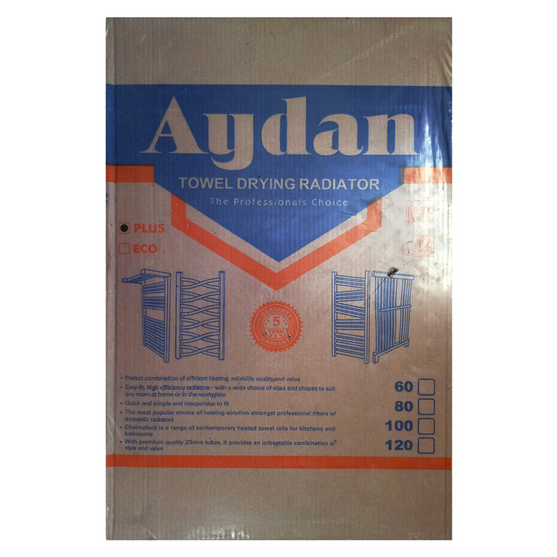 رادیاتور حوله خشک کن آیدان مدل plus