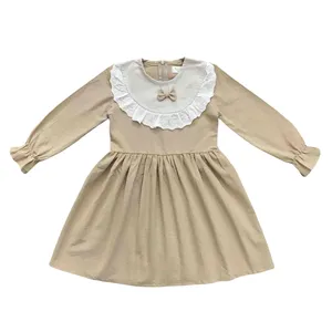 پیراهن آستین بلند دخترانه مدل تایتانیک کد ۴۸