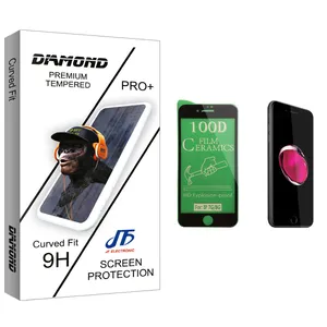 JF Diamond glass Ceramics Screen Protector For Apple iPhone 8  اپل