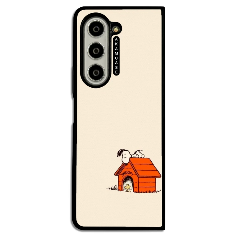 کاور آکام مدل AMCWSGZFOLD5-SNOOPY7 مناسب برای گوشی موبایل سامسونگ Galaxy Z Fold 5