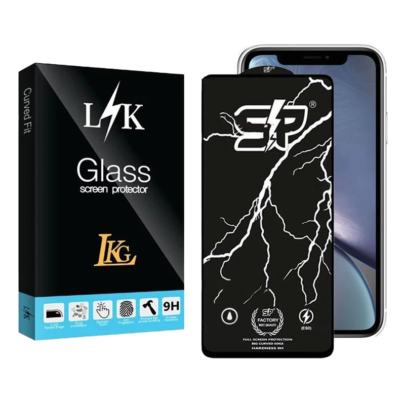 محافظ صفحه نمایش ال کا جی مدل اس پی مناسب برای گوشی موبایل اپل iPhone XR / 11