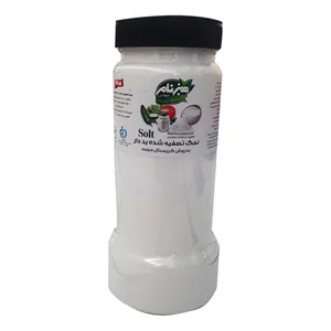 نمک تصفیه شده یددار کریستال مجدد سبزنام - 600 گرم