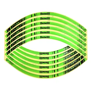 برچسب رینگ موتور سیکلت مدل 02 بسته 12 عددی