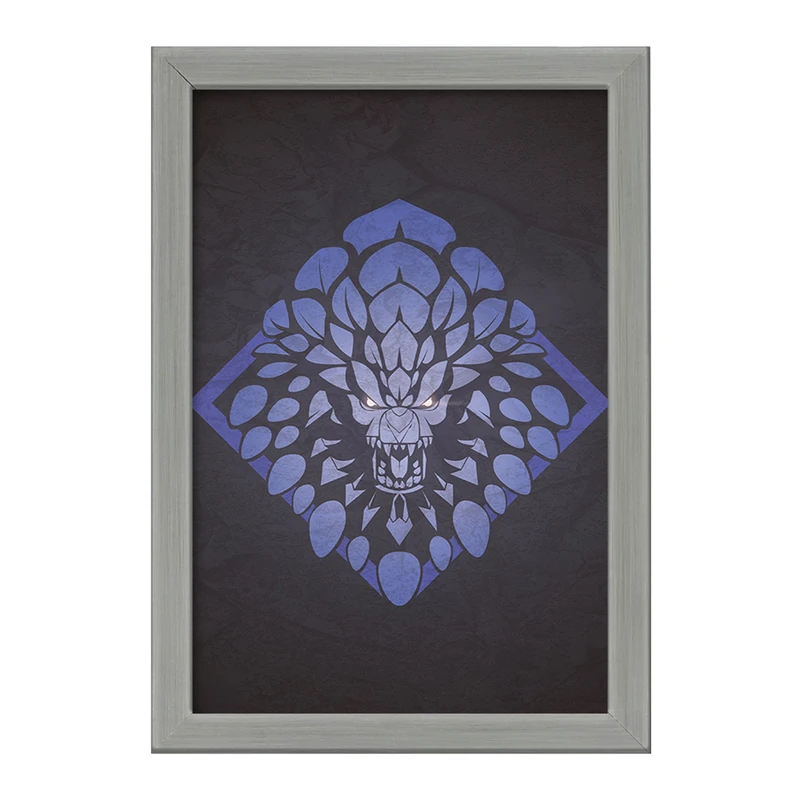 تابلو خندالو طرح بازی شکارچی هیولا (Monster Hunter) کد 33271