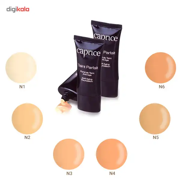 کرم پودر ضد چروک کاپریس سری Teint Parfait مدل Creme Rose شماره N2 حجم 30 میلی لیتر