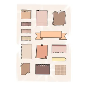 استیکر پلنر مجموعه 14 عددی 