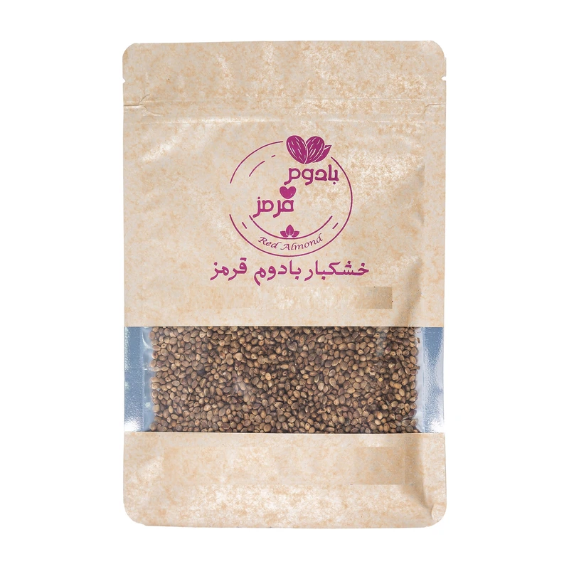 شاهدانه بادوم قرمز نمکدون - 1 کیلوگرم