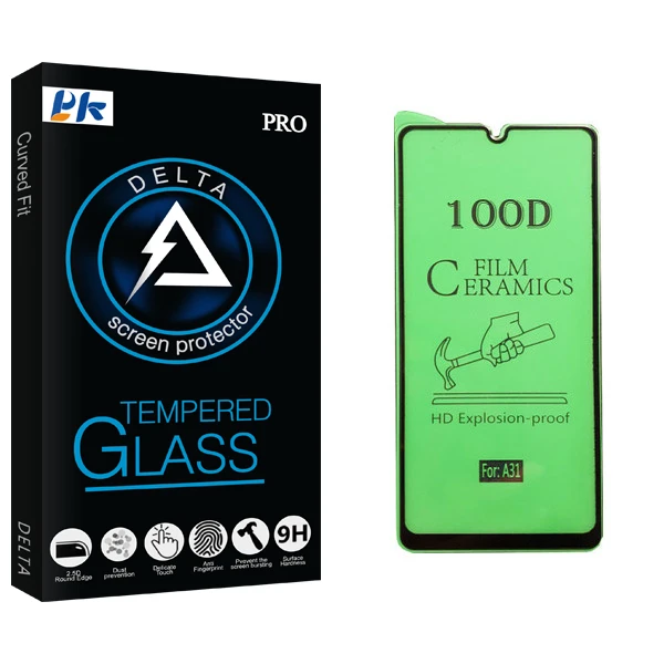 محافظ صفحه نمایش سرامیکی پی کی مدل Delta Glass مناسب برای گوشی موبایل سامسونگ Galaxy A31