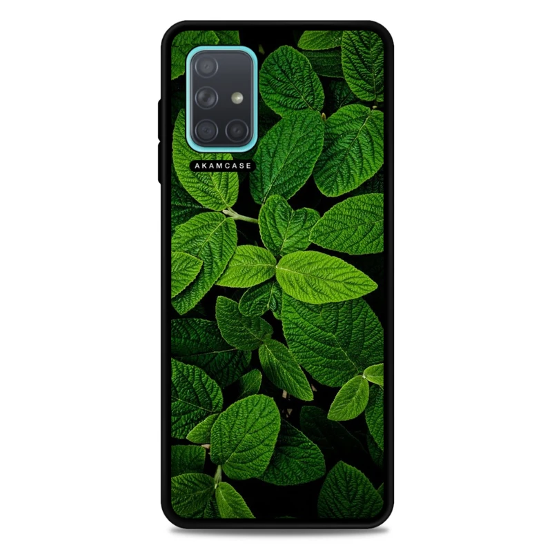 کاور آکام مدل AMC-WSGA71-LEAVES-34 مناسب برای گوشی موبایل سامسونگ Galaxy A71