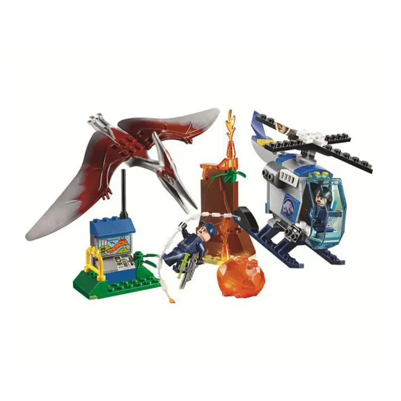 ساختنی مدل ژوراسیک پلیسی کد 10918