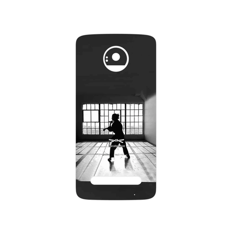 برچسب پوششی ماهوت مدل Karate مناسب برای گوشی موبایل موتورولا Moto Z2 Play