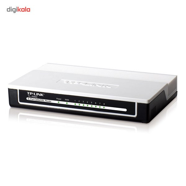 روتر 8 پورت و باسیم تی پی-لینک مدل TL-R860_V1