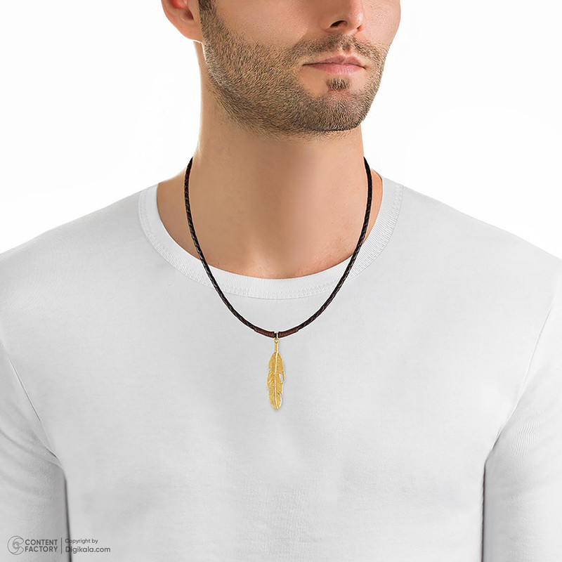 گردنبند طلا 18 عیار مردانه کیا گالری مدل NM292 گردنبند طلا 18 عیار مردانه کیا گالری مدل NM292