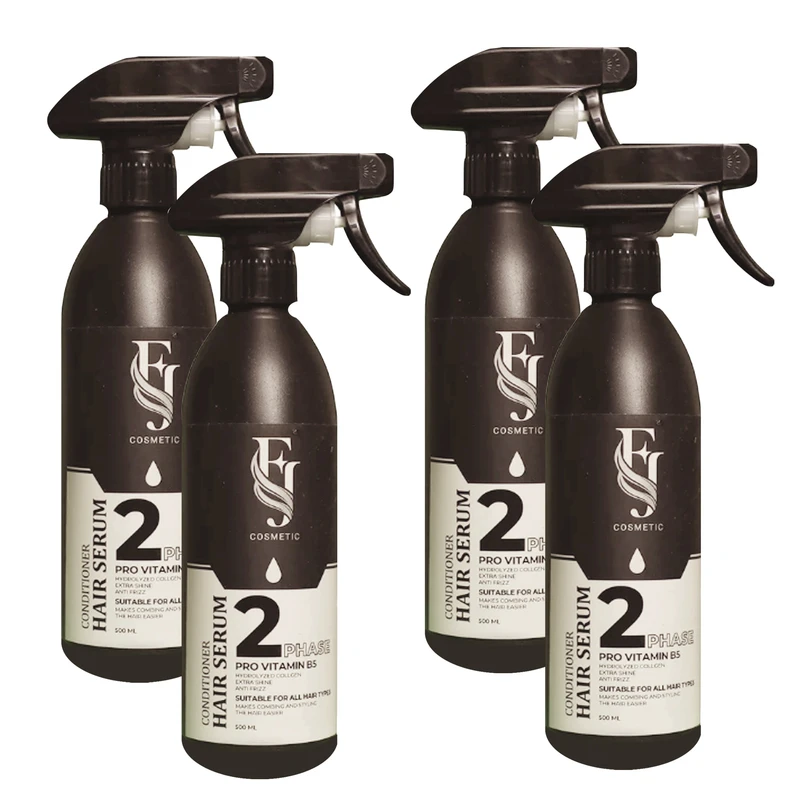 اسپری دو فاز مو افجه مدل 2all حجم 500 میلی لیتر مجموعه 4 عددی