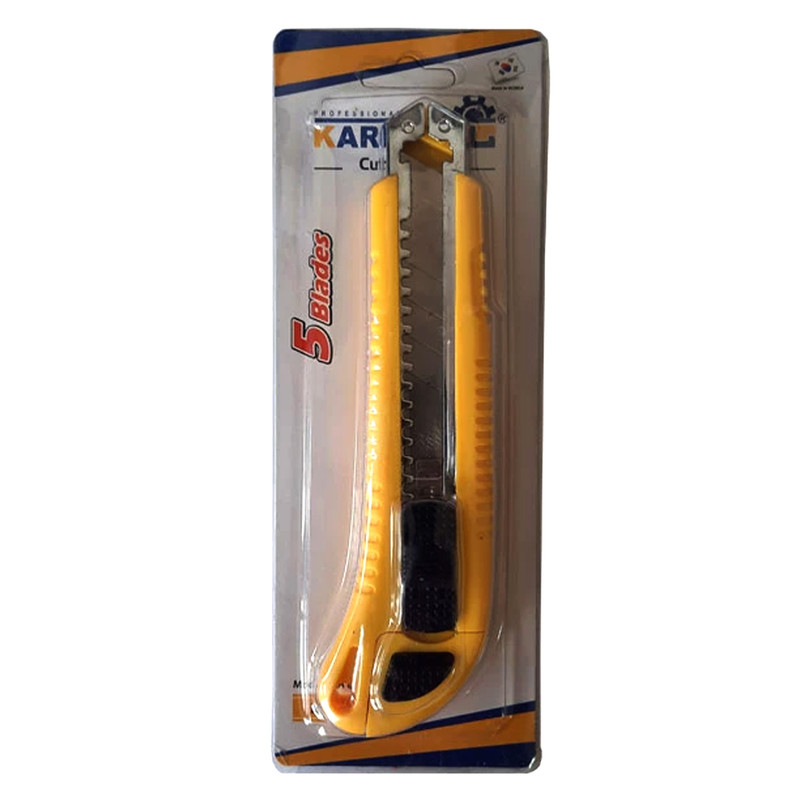کاتر کارناوال مدل A-8559 به همراه 5 عدد تیغ یدک کاتر کارناوال مدل A-8559 به همراه 5 عدد تیغ یدک