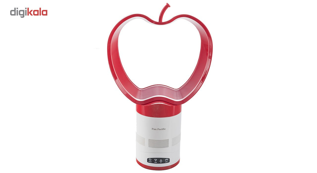 پنکه بدون پره طرح سیب قرمز مدل CF121-2