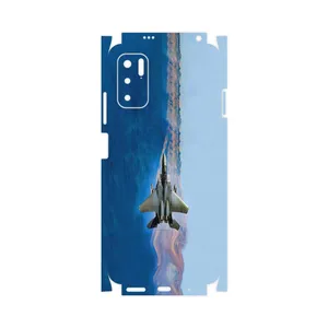 MAHOOT Fighter plane F15-FullSkin Cover Sticker for Xiaomi Redmi Note 10 5G