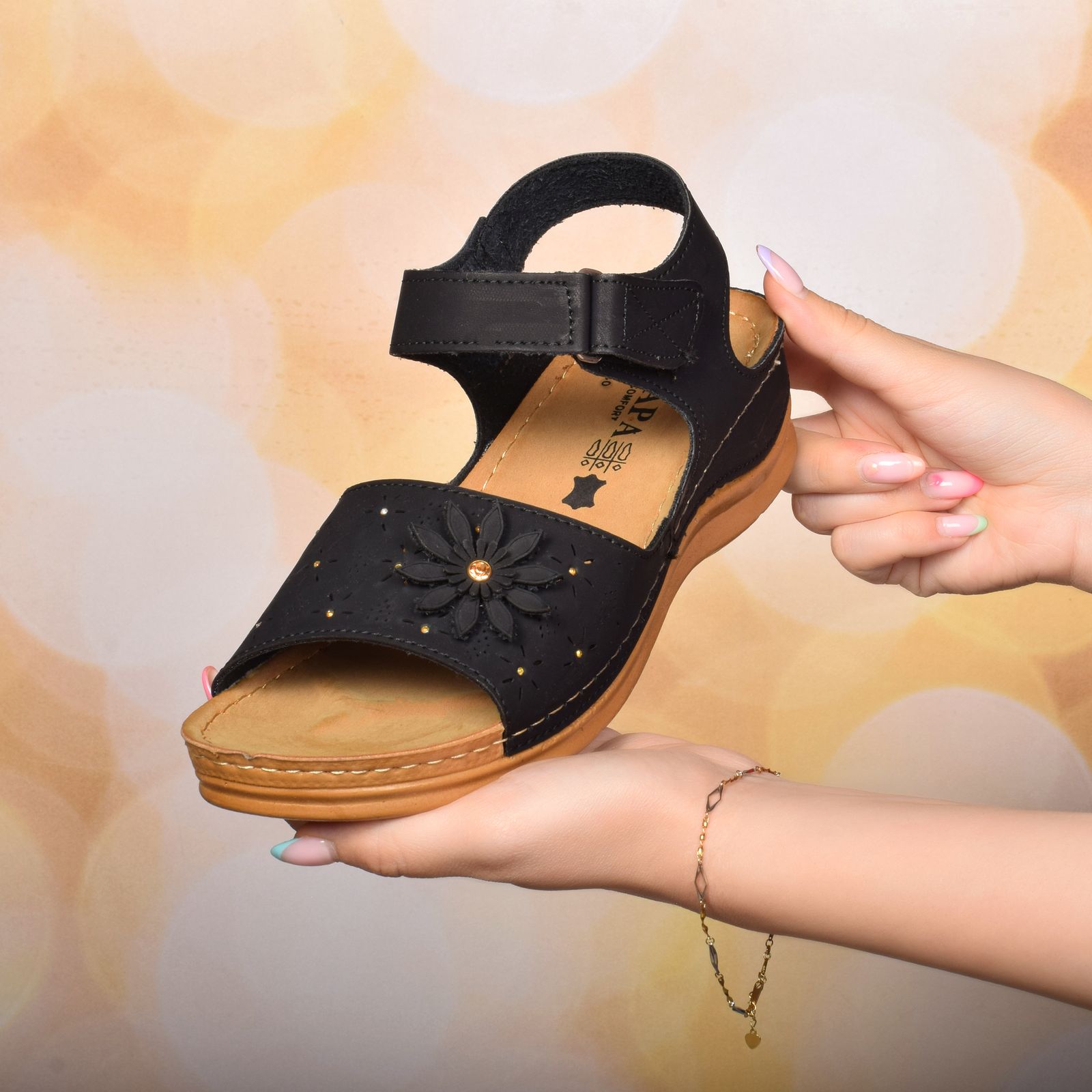 صندل زنانه پاپا مدل BK.2791 -  - 2