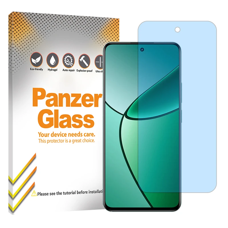 محافظ صفحه نمایش مات ضد اشعه آبی پنزر گلس مدل Resistant مناسب برای گوشی موبایل ریملی 12 Plus