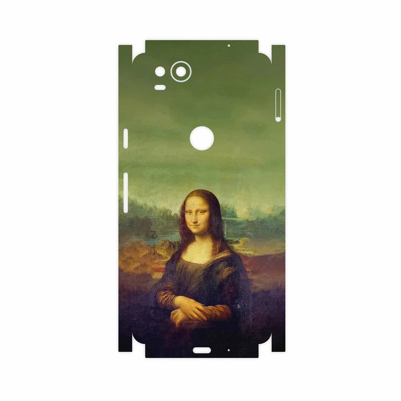 برچسب پوششی ماهوت مدل Mona Lisa of da Vinci-FullSkin مناسب برای گوشی موبایل گوگل Pixel 2