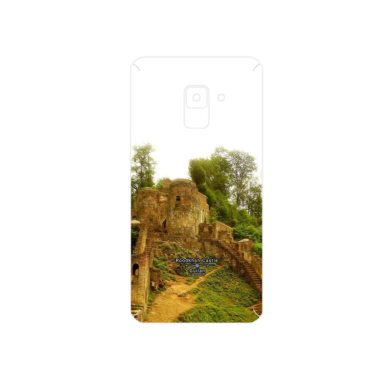 برچسب پوششی ماهوت مدل Roodkhan Castle مناسب برای گوشی موبایل سامسونگ Galaxy A8 2018