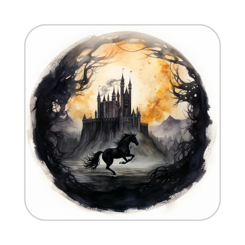 زیر لیوانی کاکتی طرح هری پاتر Harry Potter مدل mp44577