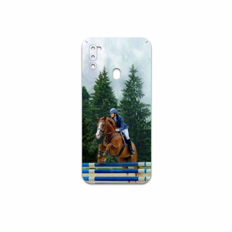 برچسب پوششی ماهوت مدل Equestrianism مناسب برای گوشی موبایل سامسونگ Galaxy M21 (2021) Edition