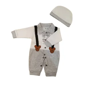 ست سرهمی و کلاه نوزادی مدل ساسبنددار