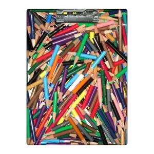 تخته شاسی طرح مداد رنگی و هنرمند کد  8005863 سایز A4