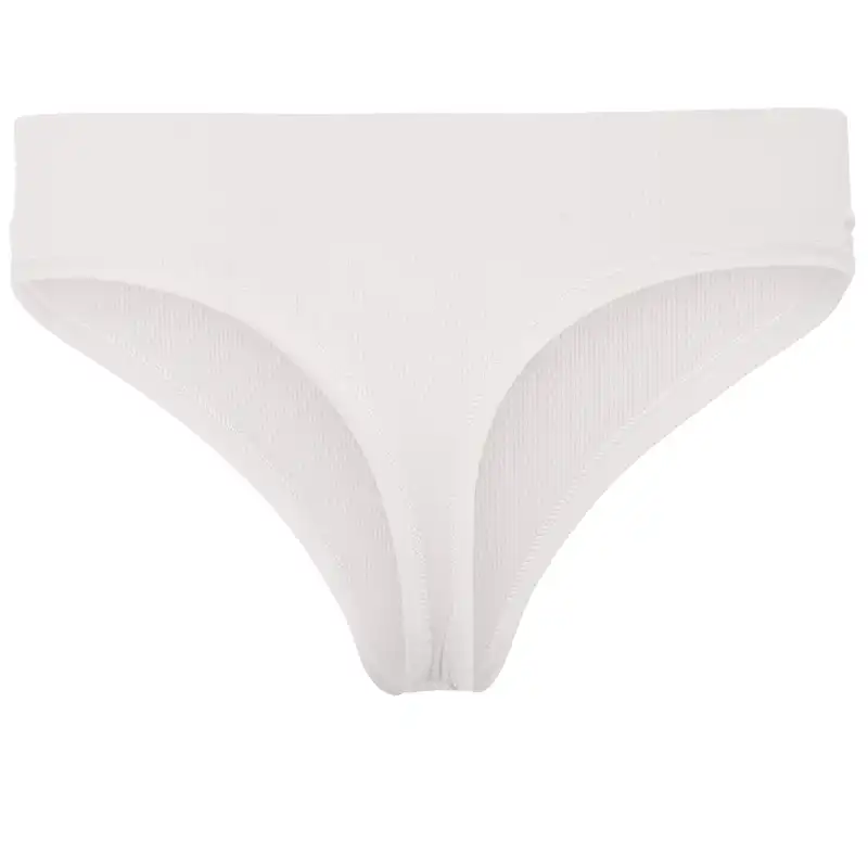 شورت زنانه مدل کبریتی سیملس کمرپهن لامبادا بکلس رنگ سفید