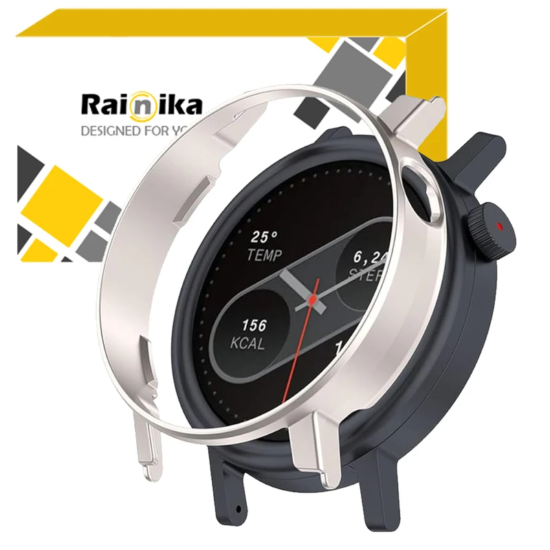 کاور رینیکا مدل Case CMF Pro2 مناسب برای ساعت هوشمند 45 میلی‌ متری ناتینگ مدل Nothing CMF Watch Pro 2