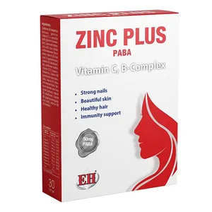 کپسول زینک پلاس پابا ای اچ بسته 40 عددی