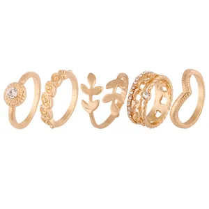 انگشتر زنانه مدل R3418 مجموعه 5 عددی