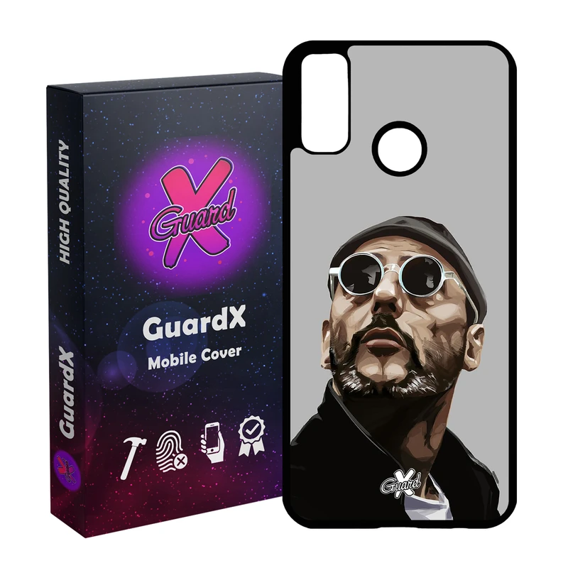 کاور گارد ایکس طرح Leon مدل Glass10108 مناسب برای گوشی موبایل هوآوی Y8s