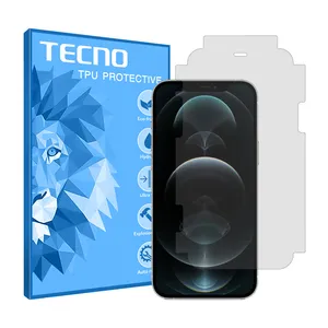 Tecno HyGEL model transparent screen protector suitable for Apple iPhone 12 Pro mobile phone