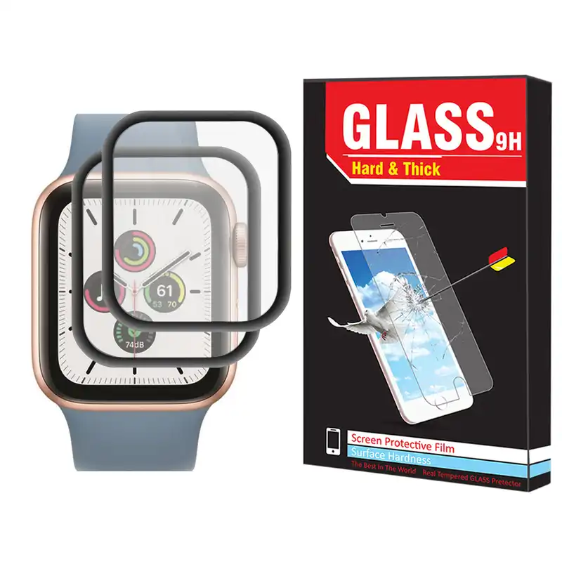 محافظ صفحه نمایش نانو هارد اند تیک مدل NHT مناسب برای اپل واچ سری 7 SE سایز 44 میلی متری بسته دو عددی