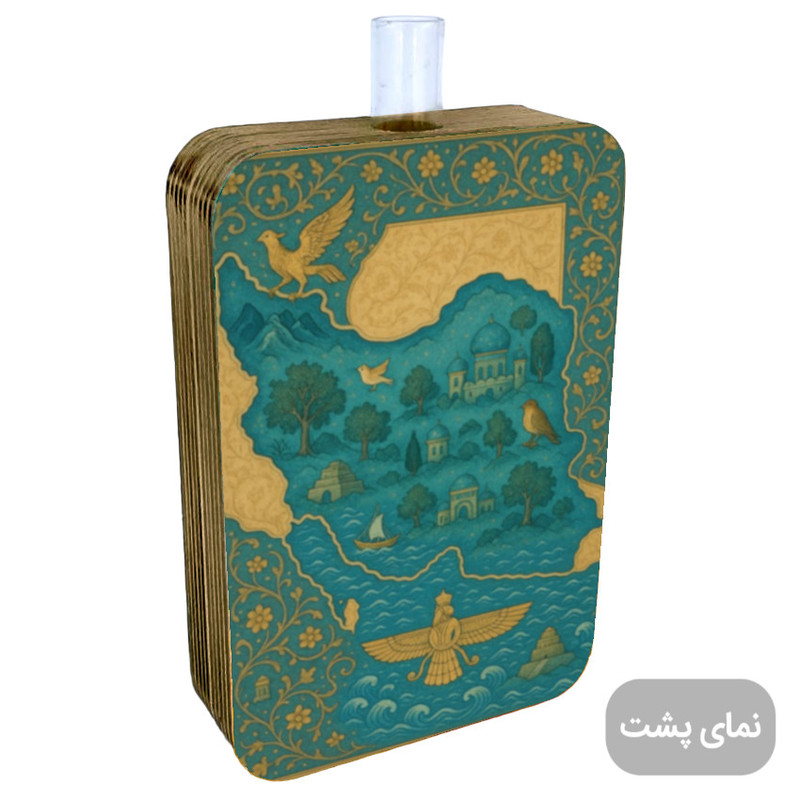 گلدان دکوری طرح دو رو مدل ایران کد FPW259