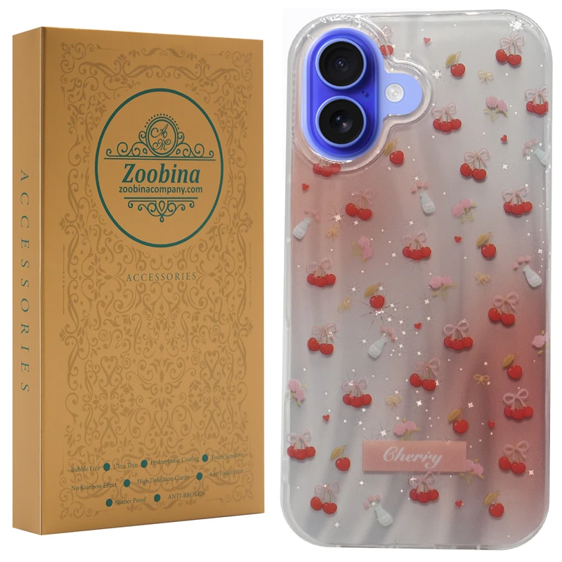 کاور زوبینا مدل Fena مناسب برای گوشی موبایل اپل iPhone 17