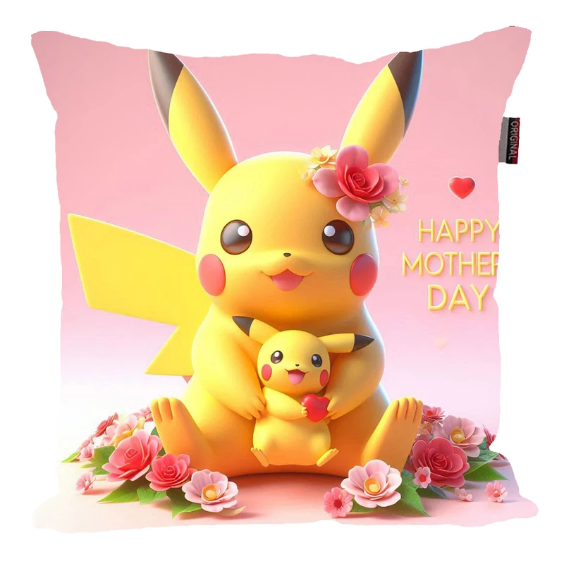 کوسن پاد آفرین مدل پیکاچو طرح هدیه روز مادر کد 145