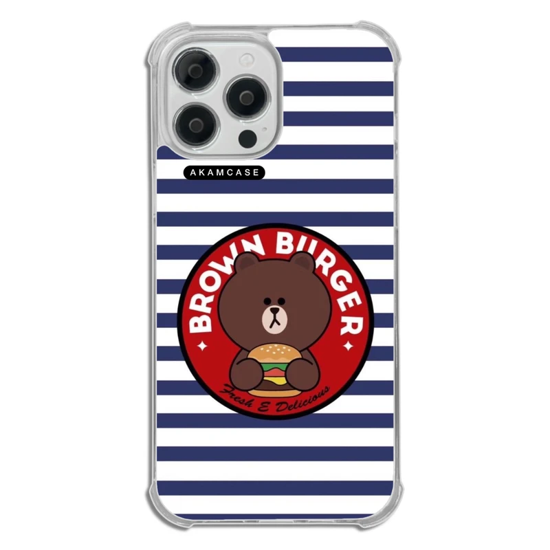 کاور آکام مدل AMCWTA13PROMAX-BROWN13 مناسب برای گوشی موبایل اپل iPhone 13 Pro Max
