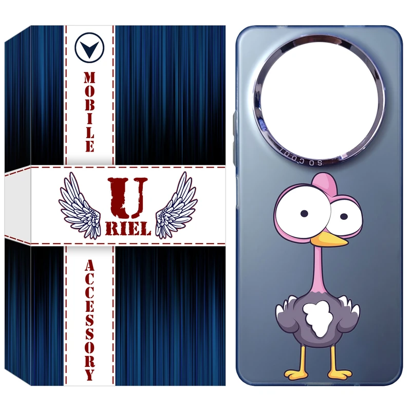 کاور یوریل مدل SCL کد 43 طرح شتر مرغ مناسب برای گوشی موبایل شیائومی Redmi A3 / A3X