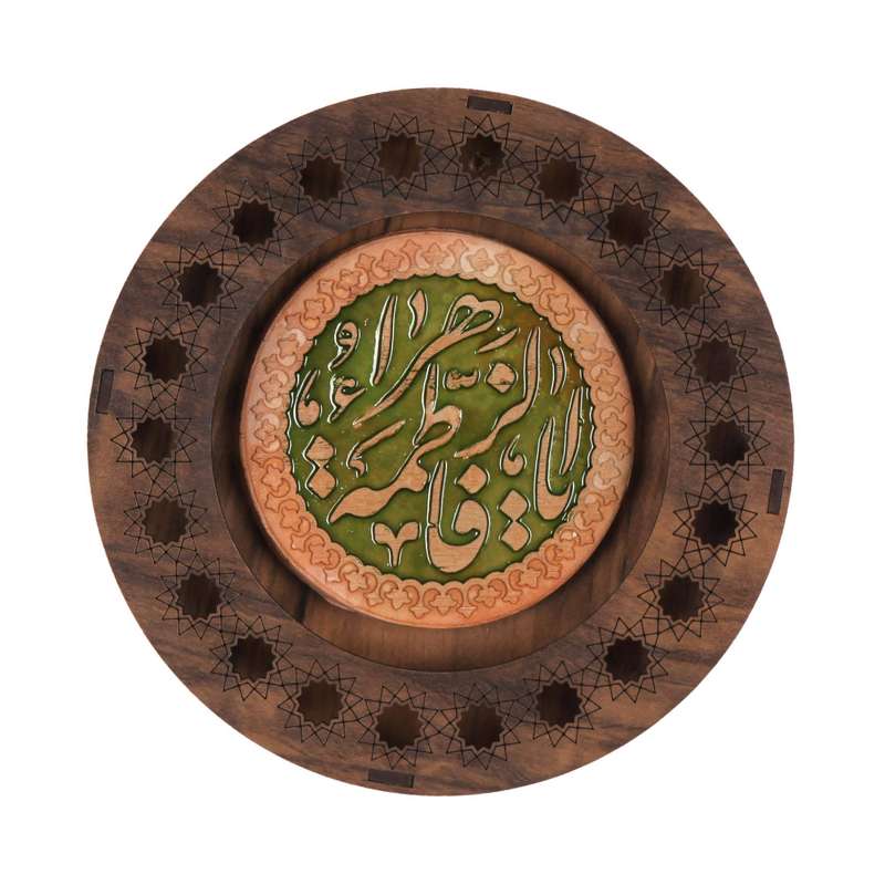 تابلو سفال طرح مذهبی یا فاطمه الزهرا کد 10001389