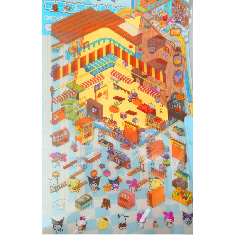 عکس شماره 4 : برچسب مدل پازلی بسته 4عددی