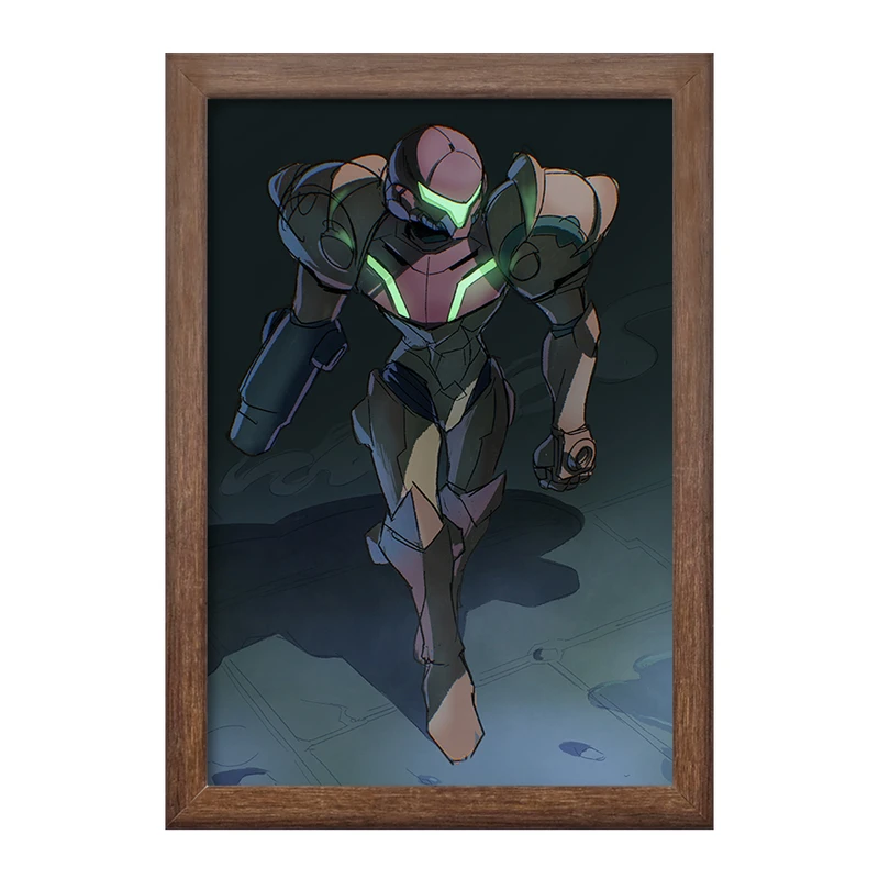 تابلو خندالو طرح بازی متروید (Metroid) کد 35625