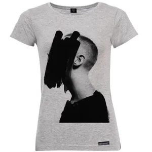 تی شرت آستین کوتاه زنانه 27 مدل No Face کد MH1229