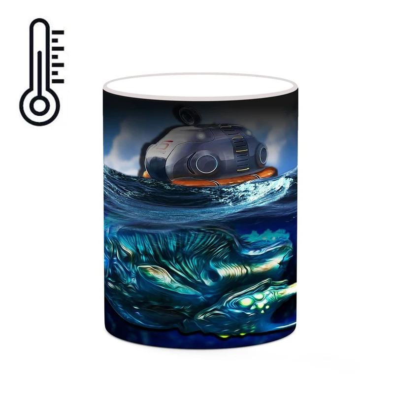 ماگ حرارتی کاکتی مدل بازی Subnautica Game کد mgh30453