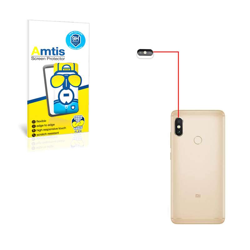 محافظ لنز دوربین امتیس مدل note5 al dual camera مناسب برای گوشی موبایل شیائومی REDMI NOTE 5 AL DUAL CAMERA