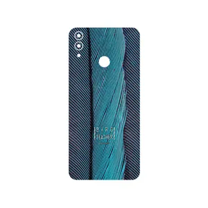 MAHOOT Turquoise feathers Cover Sticker for Honor 8C