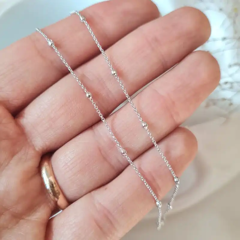 زنجیر زنانه ژوپینگ مدل توپی کد tt