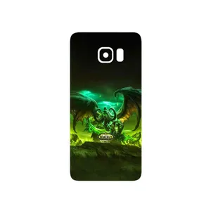 MAHOOT Warcraft Game Series Cover Sticker for Samsung Galaxy S6 Edge